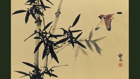 探索国画竹叶的画法，笔墨间的自然韵律
