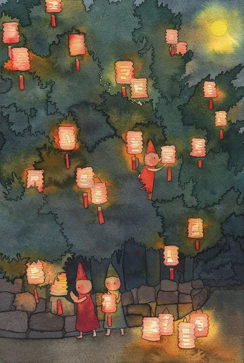 探索中国插画网图片，传统与现代的视觉交响