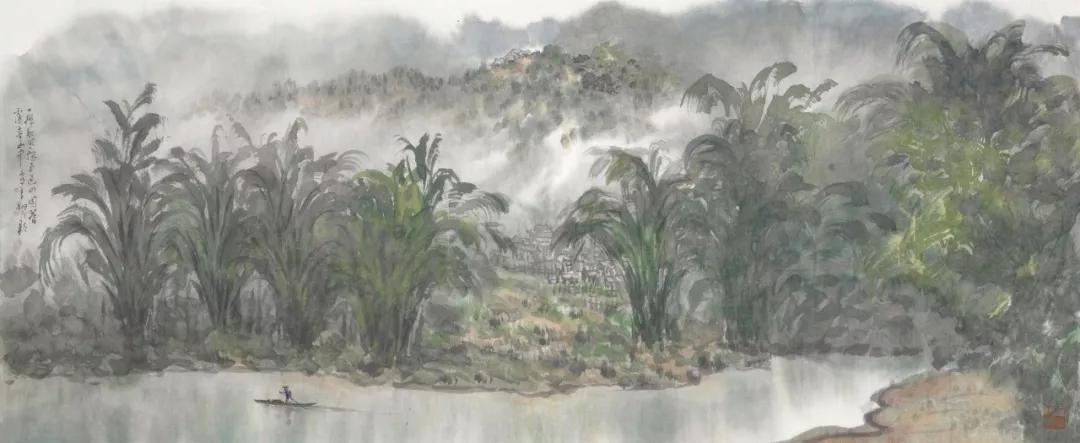 探索东方美学，中国画展览的魅力与意义