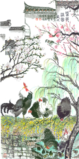 探秘中国花鸟画，笔墨间的自然韵律与文化传承