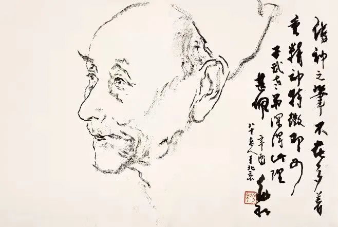 简单而深邃，探索水墨人物画的魅力与易学性