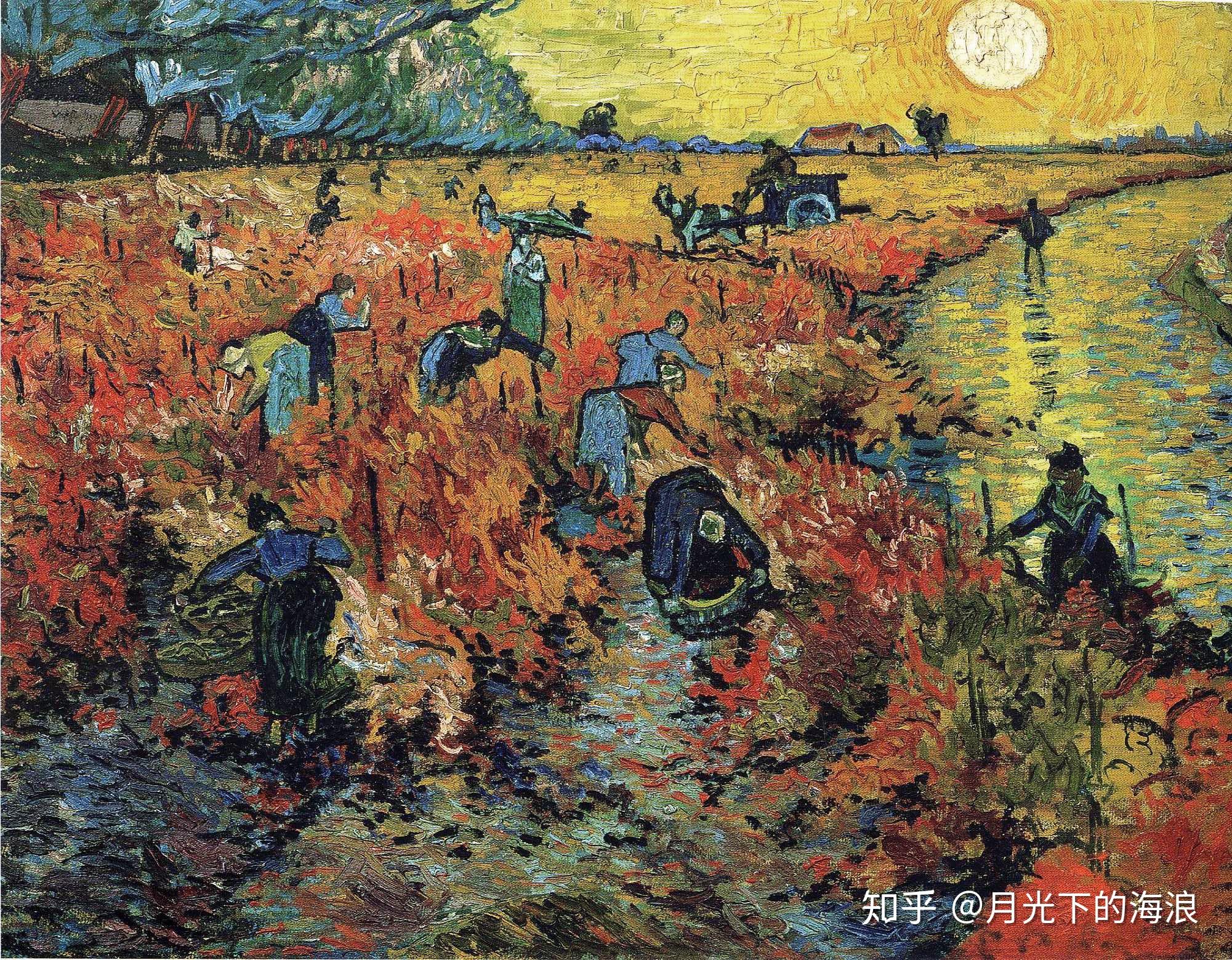 梵高画作中的独特绘画手法探析