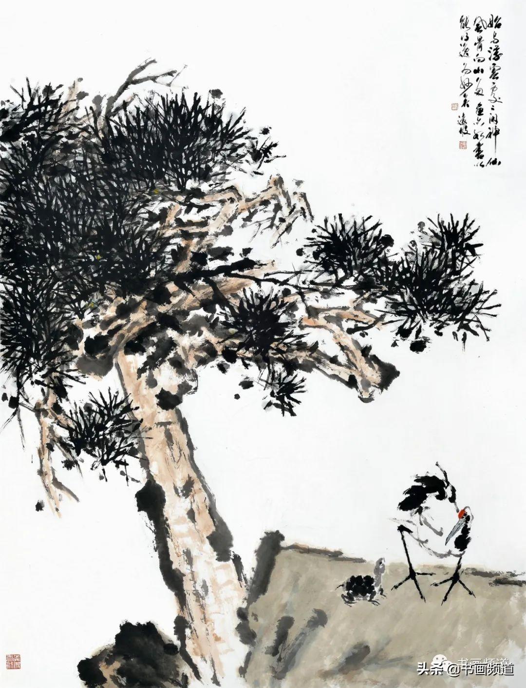 探索吴悦石大写意花鸟画的艺术魅力