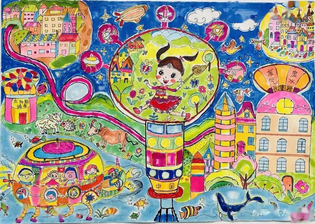 八岁童心绘世界，探索童真与创意的无限可能