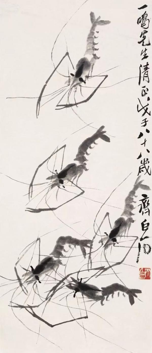 齐白石经典作品图片，笔墨间的艺术瑰宝