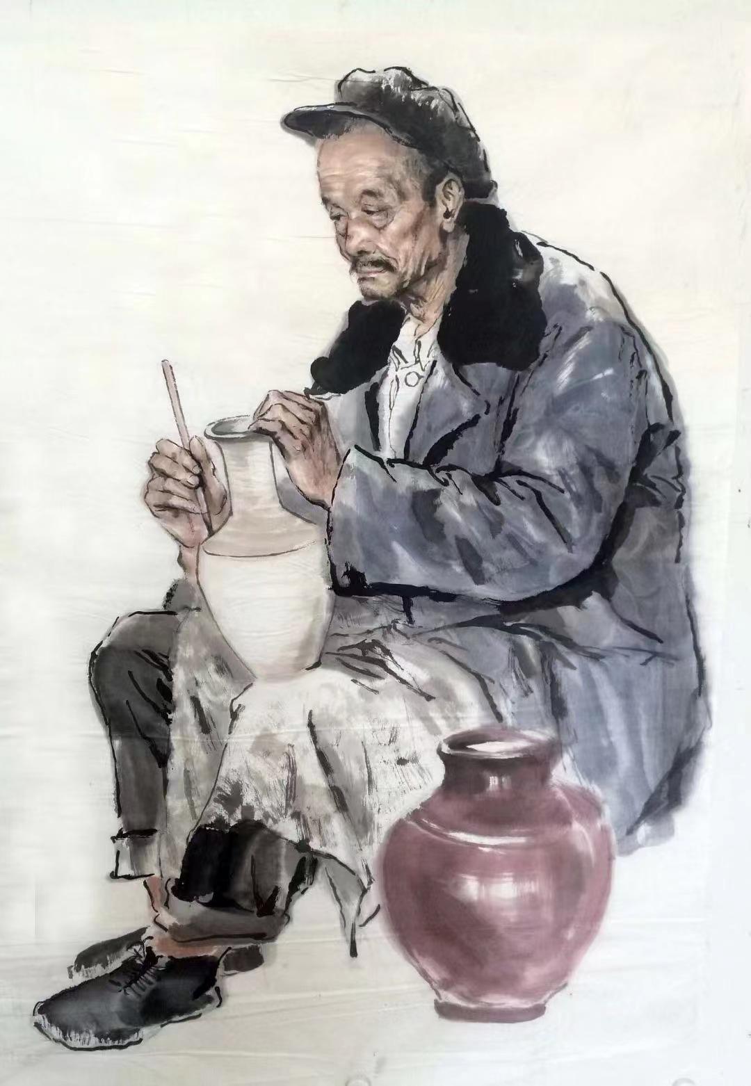 100位惊艳站立，油画中的灵魂与光影交响