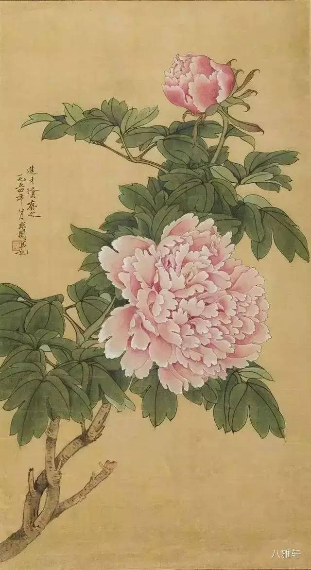 牡丹盛放，国画大师笔下的艺术瑰宝——精品牡丹图欣赏