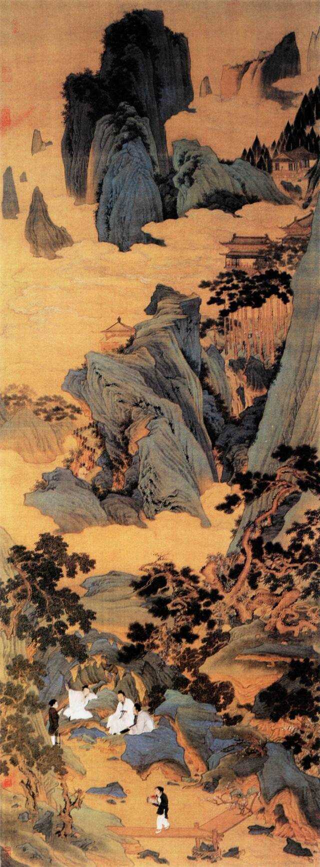 探索中国名画，一幅幅经典中的艺术瑰宝
