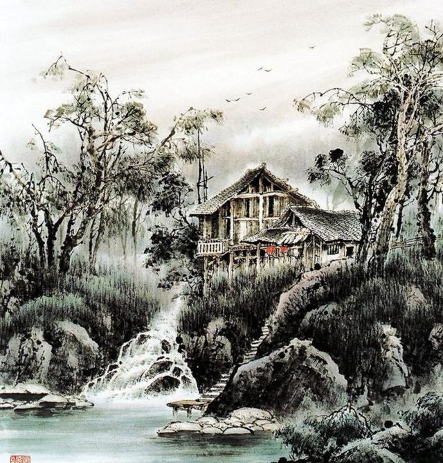 探索黄玉洲彩墨山水画的艺术魅力