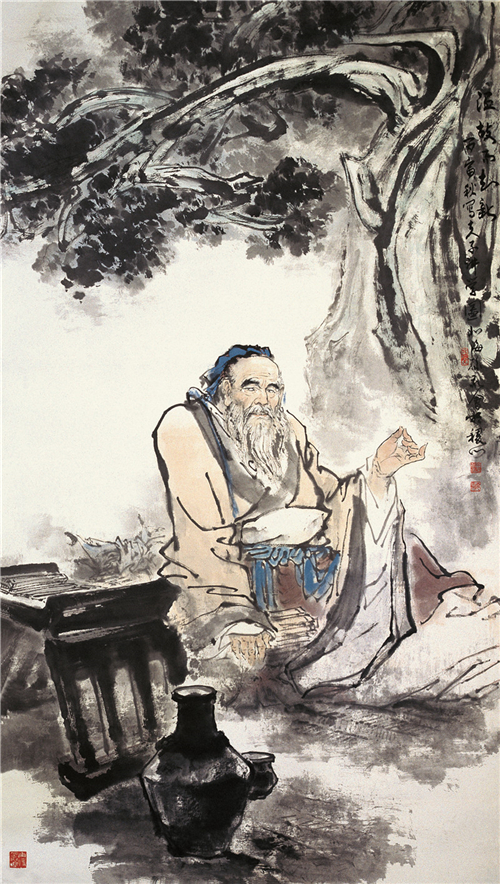 李老十画鬼，以笔墨绘就幽冥世界的艺术大师