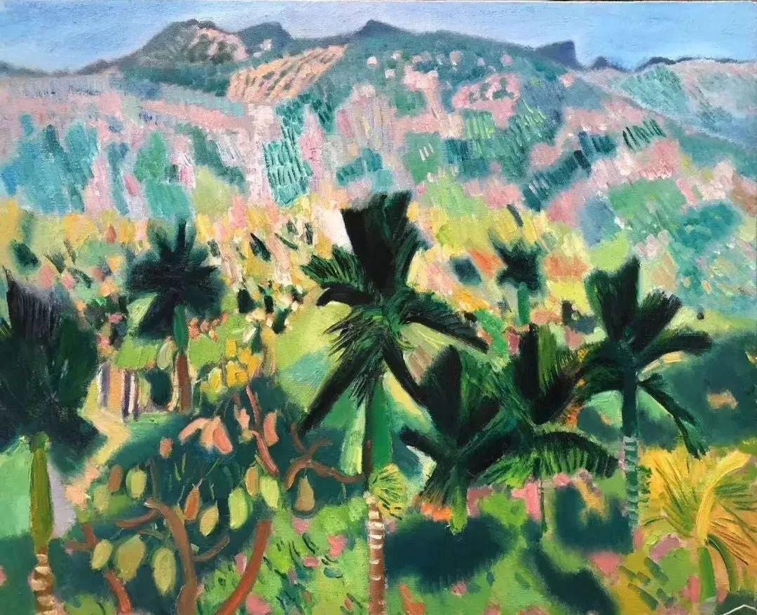 解析王克举油画作品的色彩与情感表达