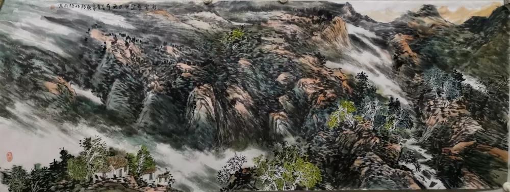 探索国画山水之美，国画技法视频的魅力与启示