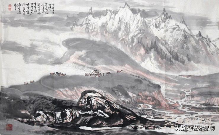 谢家道画，艺术与市场的完美融合