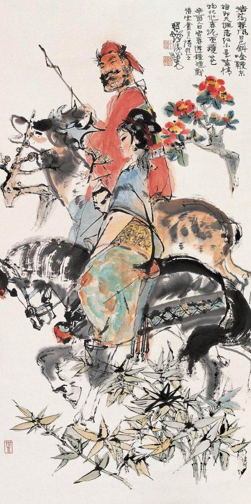探索国画人物画的艺术之旅，从基础到精妙的绘制步骤