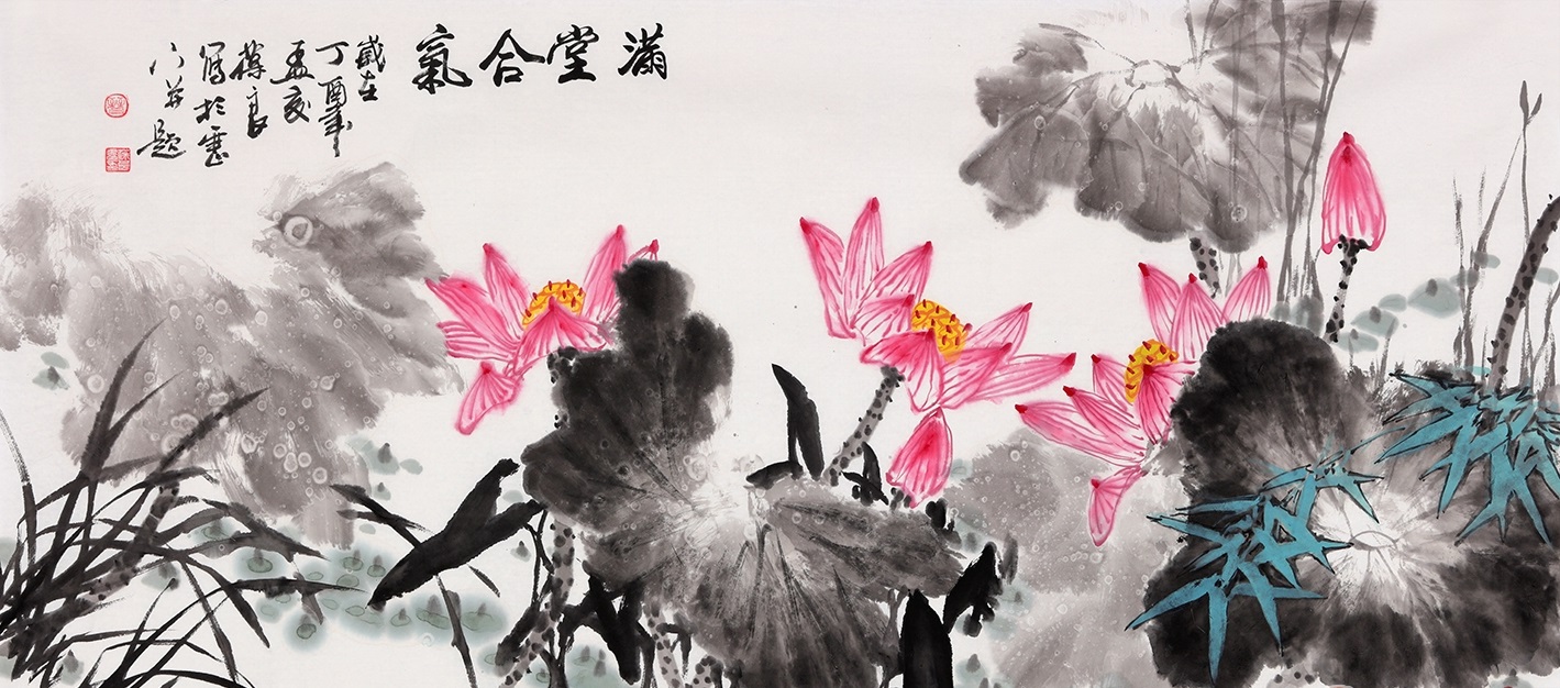 写意荷花，一池风雅，尽显高洁之美 —— 写意荷花图片大全大图赏析