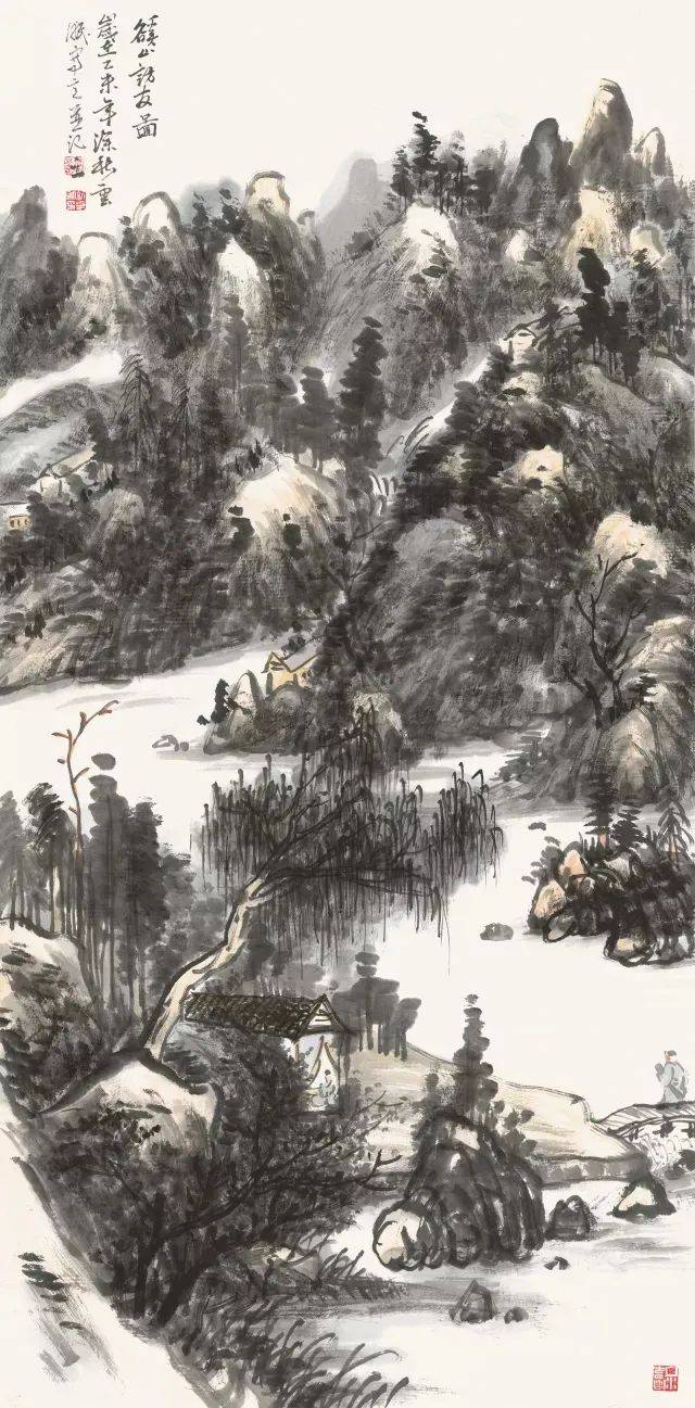 山水之间，墨韵中国 —— 探索中国山水水墨画的艺术魅力