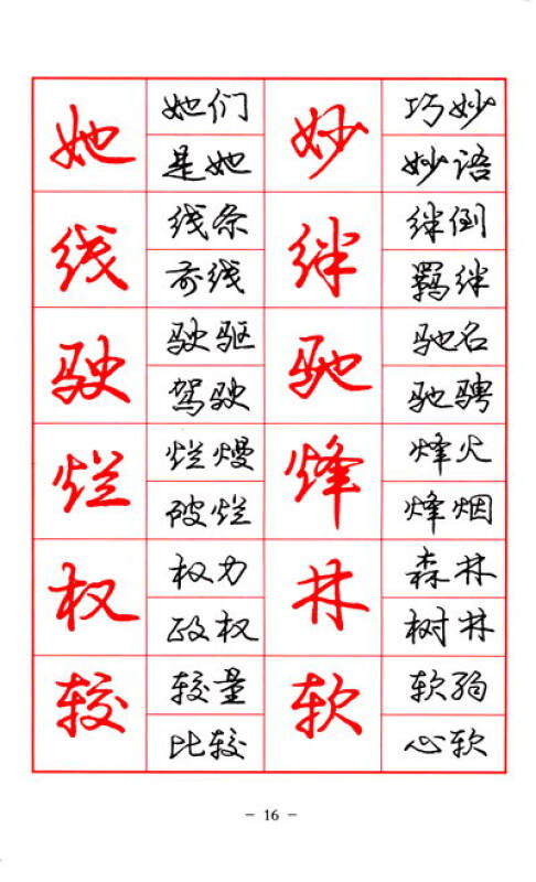 庞中华行楷实用字帖，书写之美与实用之道的完美融合