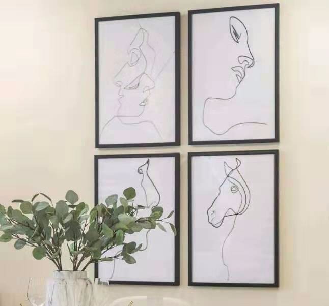 简单手绘装饰画，打造个性空间的创意之选