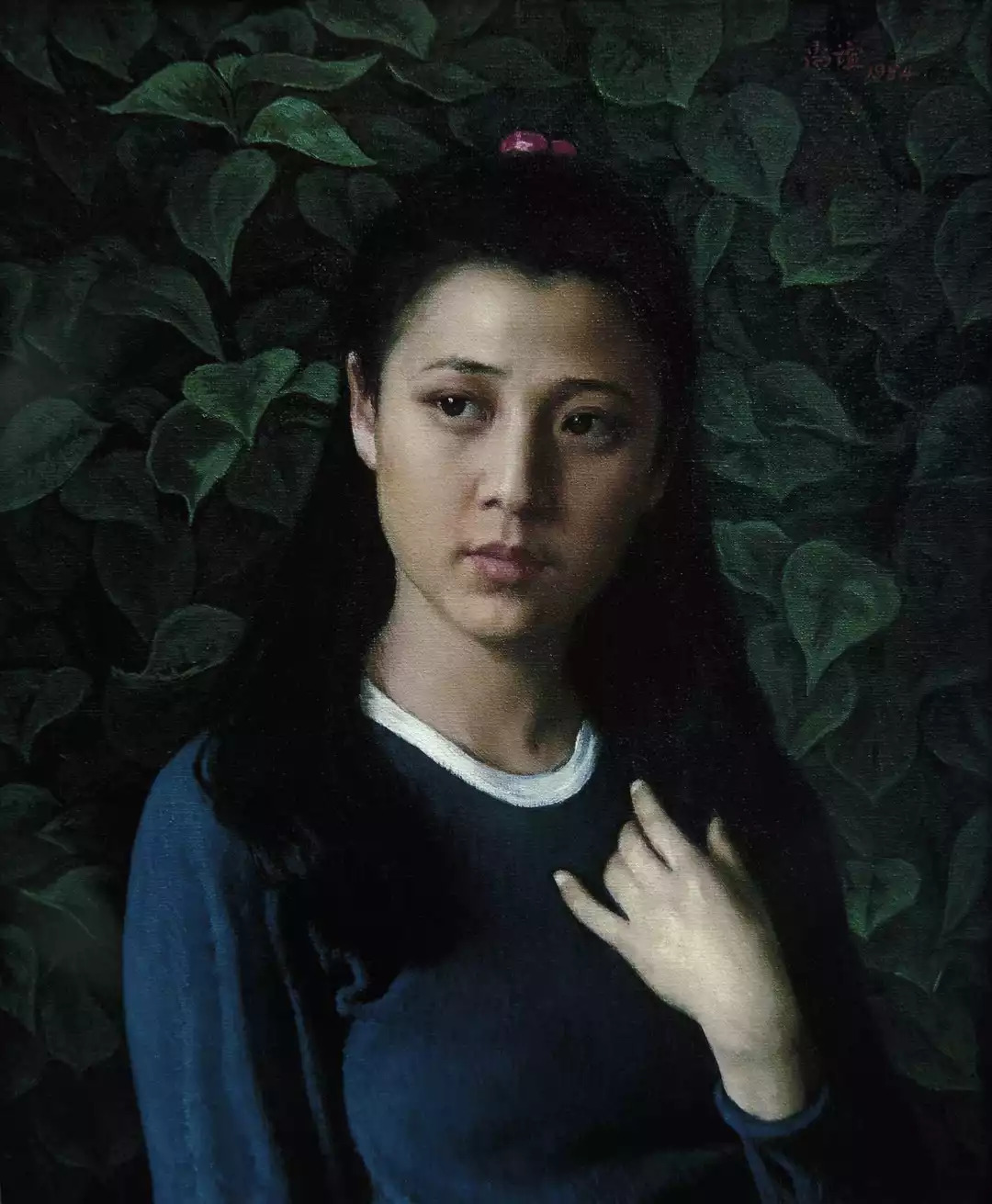 靳尚谊油画，艺术与市场的完美融合
