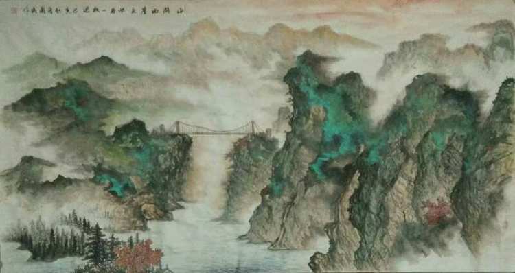 中国画坛巨匠与不朽之作，探索中国画著名画家及其传世佳作