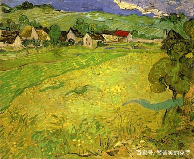 梵高画作，色彩与情感的狂想曲