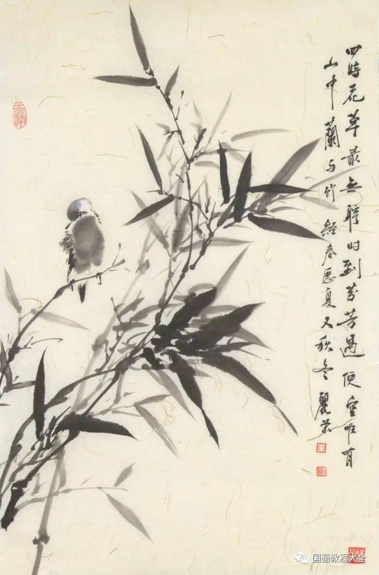 简单易学的中国画启蒙，小学生中国画教程