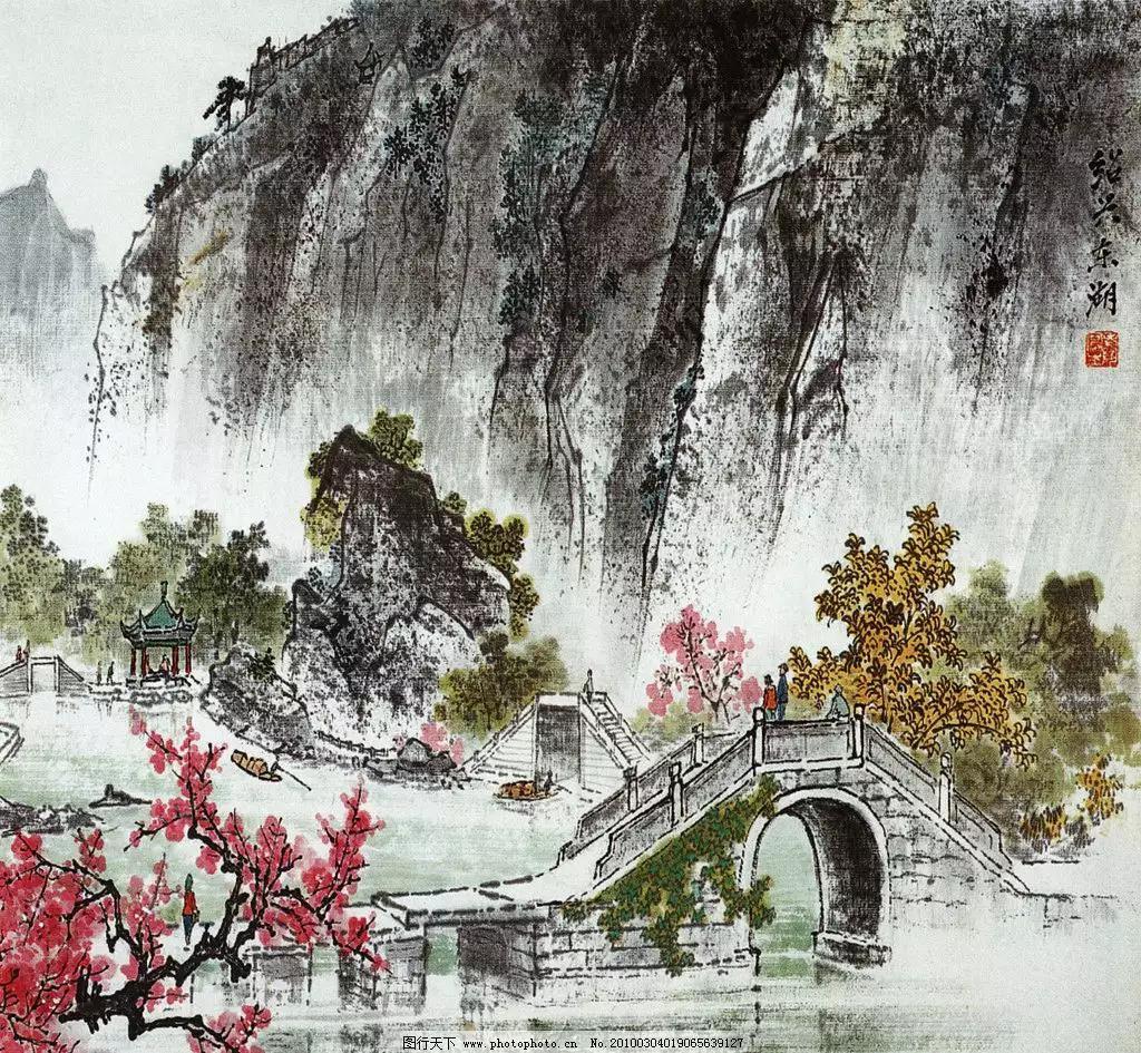 水墨山水画，初学者入门全攻略