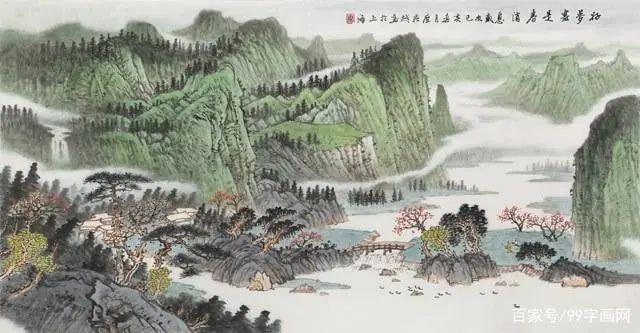 初探山水画韵，初学者的山水画入门视频教学指南