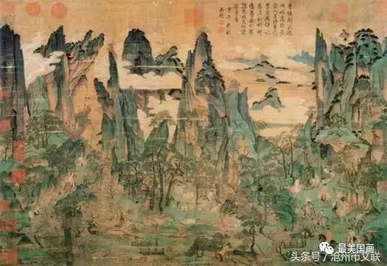 历代山水名画高清图片，穿越时空的视觉盛宴