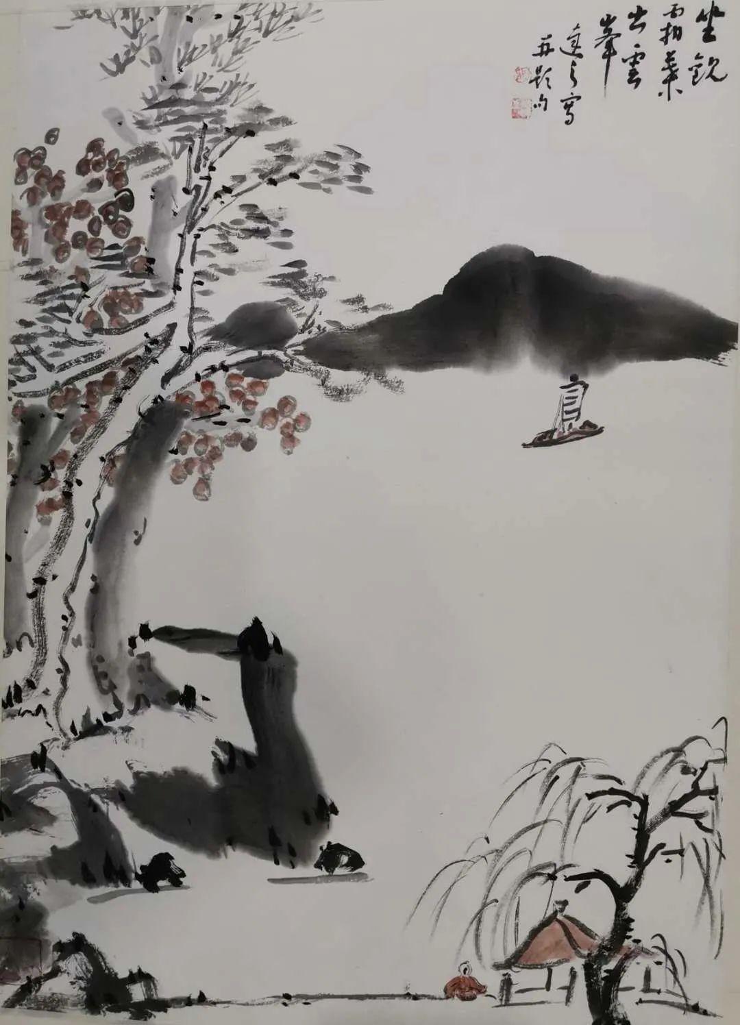 写意画，笔墨间的意境与情感