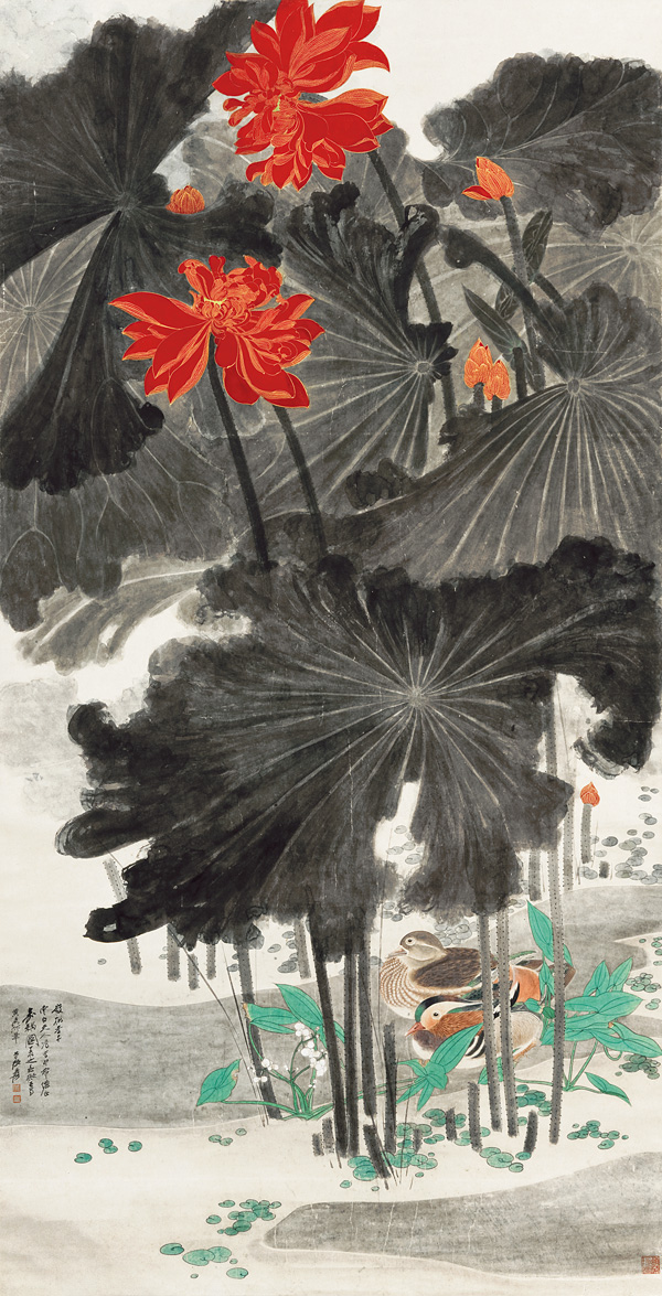 探秘张大千画作高价的背后，艺术、历史与市场的完美交融