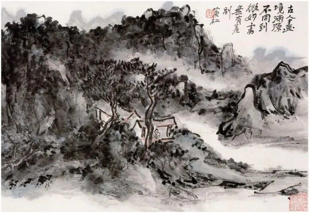 探秘黄宾虹的画，笔墨间的意境与哲思