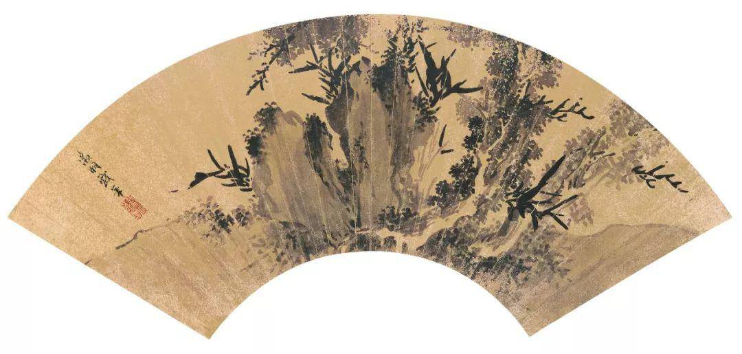 扇面国画，传统与艺术的完美融合