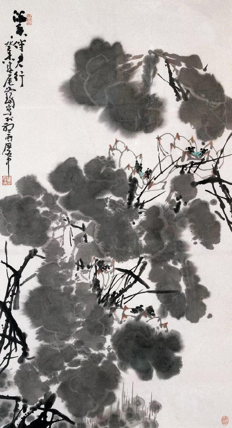 崔如琢，笔墨间的荷花仙境——赏其荷花作品之韵