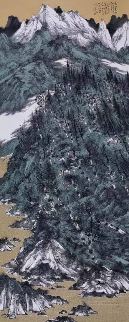 山水画韵，国展金奖——探索中国山水画艺术的至高境界