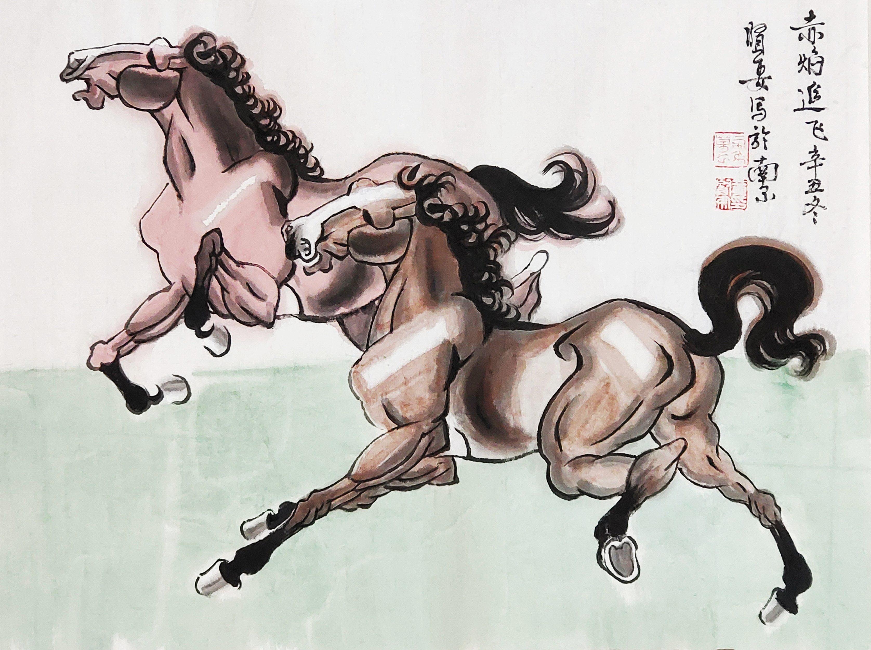 全国十大画马名家，笔墨丹青绘骏马，风骨神韵传千秋