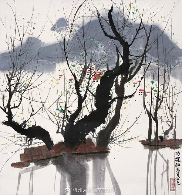 吴冠中，以油画为笔，绘就民族魂——论其油画民族化的艺术探索与实践