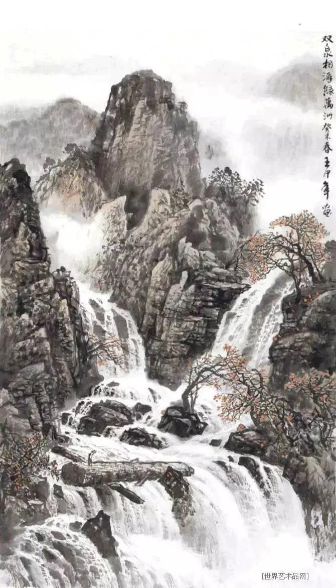 探索王中年山水画作品的意境与技法