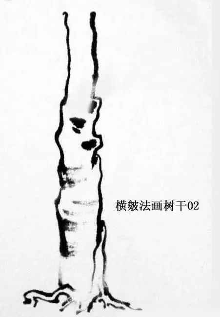 国画树干的画法步骤图解，从基础到进阶的技法指南