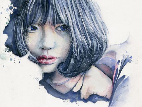 探索色彩的奥秘，水彩画与水粉画的艺术差异