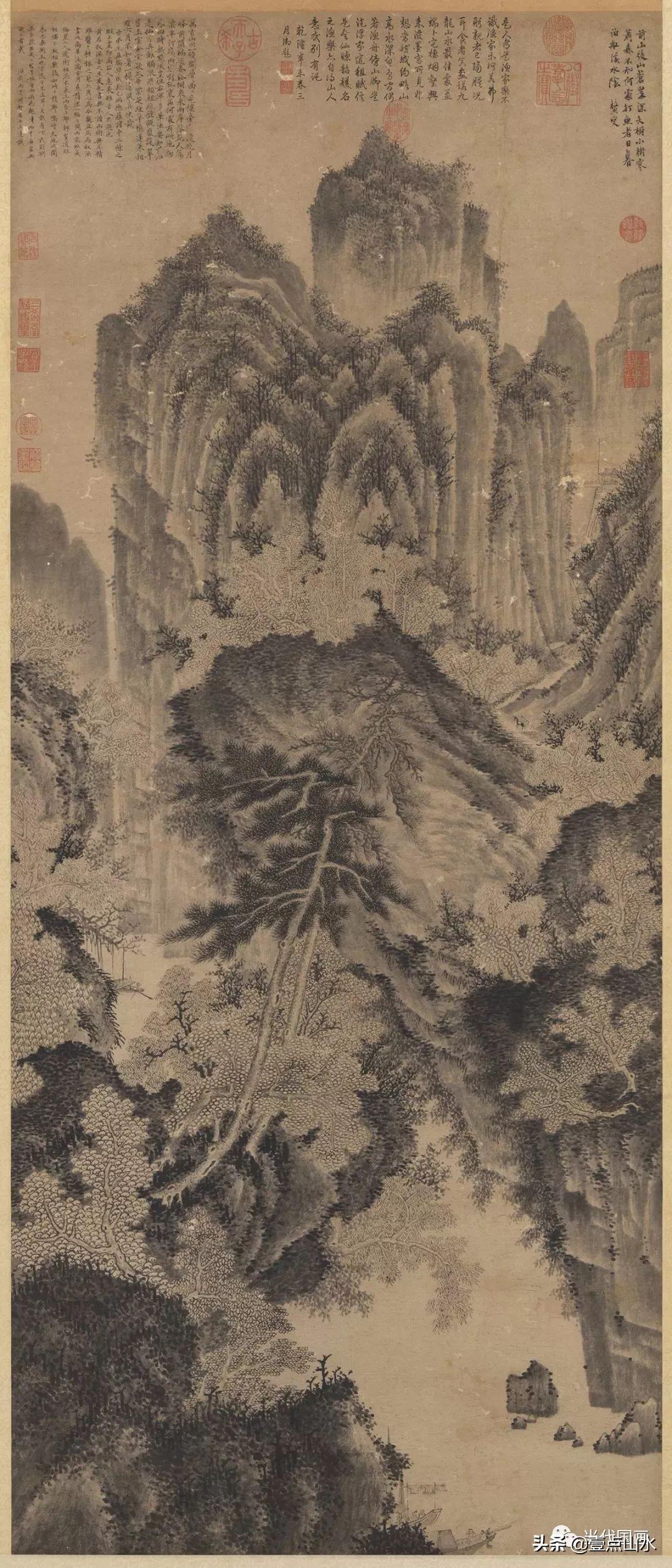 探索自然之美，中国山水画作品进京展
