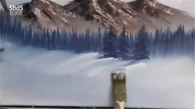 画油画风景，从零到一的完整视频教程