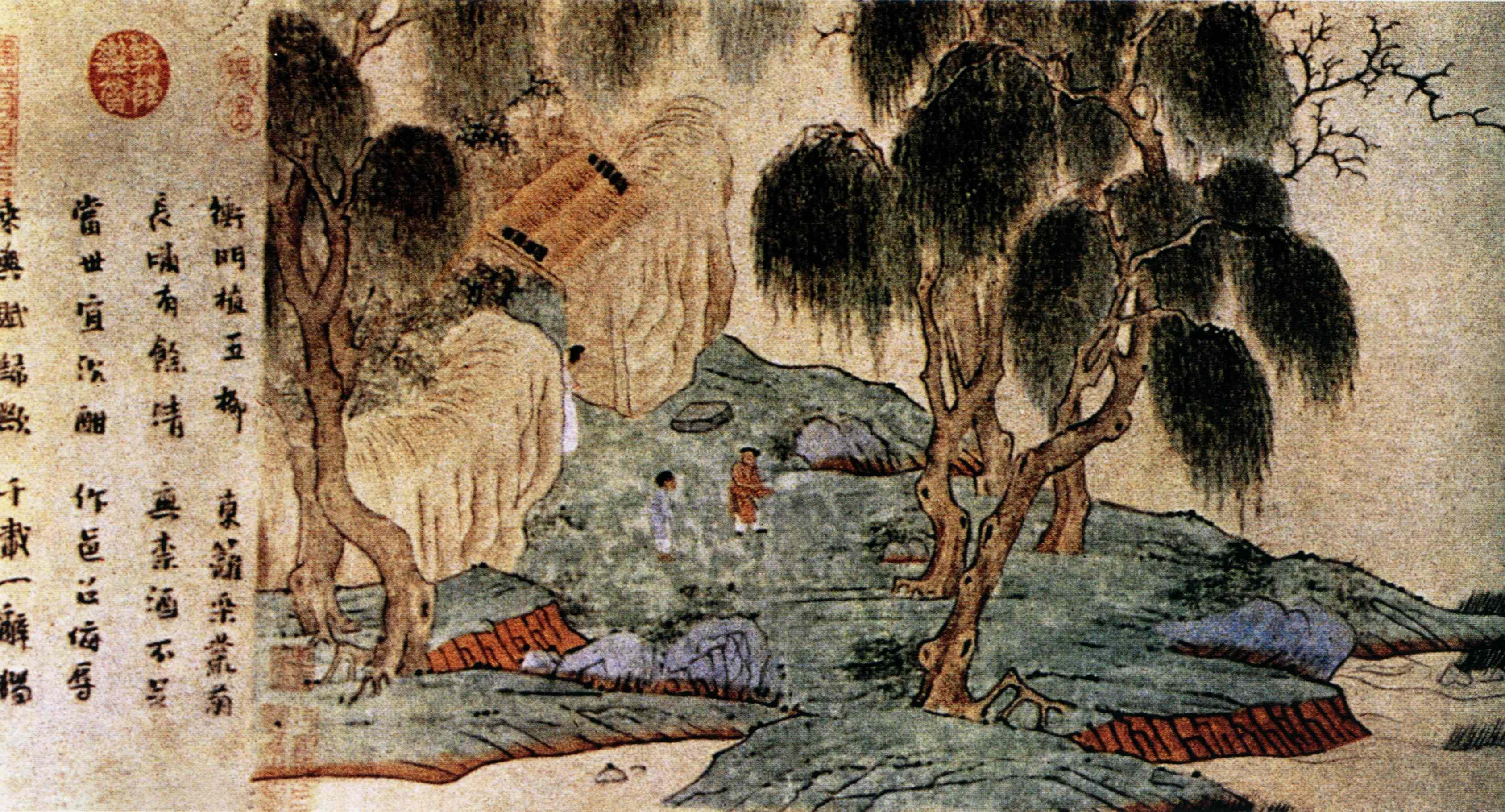 探寻中国山水画中的名画瑰宝