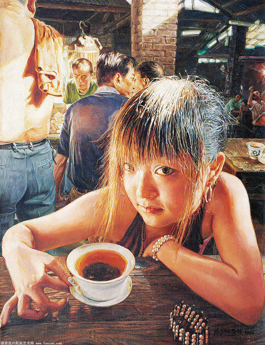 探索色彩的深度，陈安健油画的艺术魅力