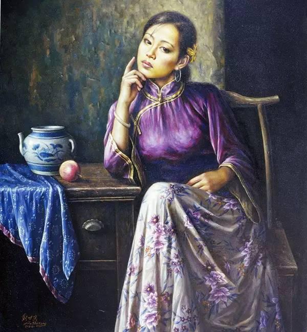 简单之美，探索人物油画的魅力