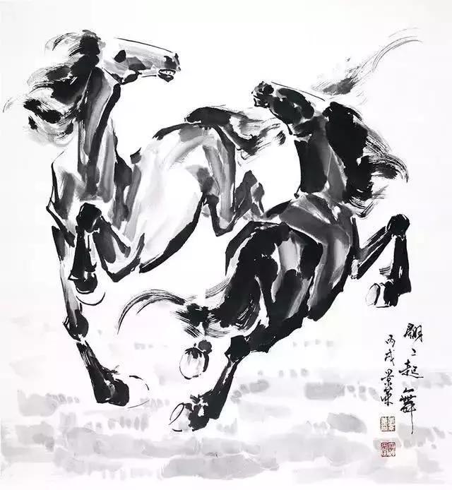 擅长画马，徐悲鸿的艺术成就与马的艺术表现