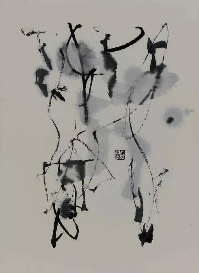 毛笔作品欣赏，笔墨间的艺术韵律