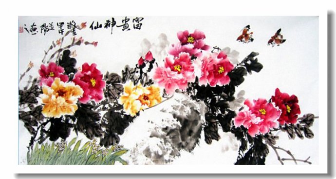中国画之韵，花鸟画图片的诗意欣赏