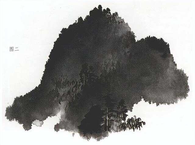 泼墨山水画