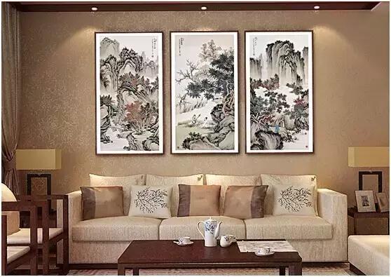 十大最旺家的中堂挂画，提升家居风水的艺术之选